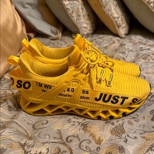 Vibrant Yellow Women's Sneakers